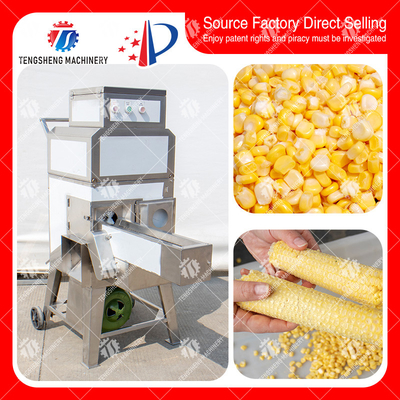 Automatic Maize Shelling Machine , Small Maize Sheller Machine Corn Pulp Frozen