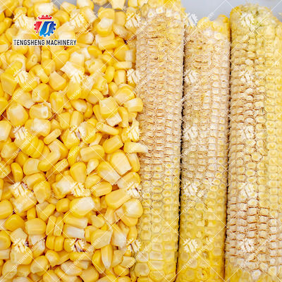Electric Sweet Corn Peeling Machine Threshing Small Maize Shelling Ear Corn