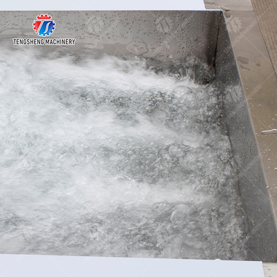 Ozone Disinfection Bubble Fruit And Vegetable Washing Machine 3.5KW 50HZ 380V