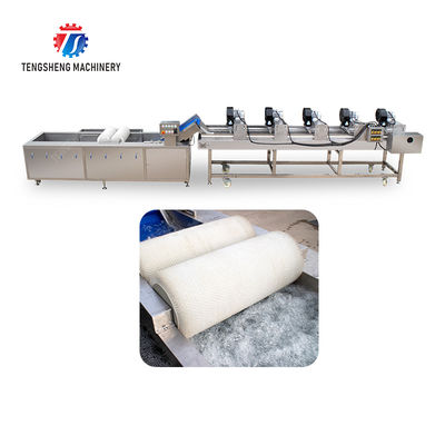 Fruits cleaning and drying production line Fruit Vegetable FOOD processing production Machine