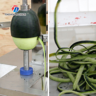 0.75KW 380V The source manufacturer peeling and slicing machine peeling and slicing melons and fruits quickly