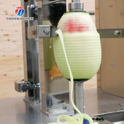 0.75KW 380V The source manufacturer peeling and slicing machine peeling and slicing melons and fruits quickly