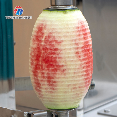 0.75KW 380V The source manufacturer peeling and slicing machine peeling and slicing melons and fruits quickly