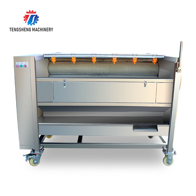 Potato cleaning peeling machine taro peeling machine multi-functional horseshoe hair roller cleaning machine