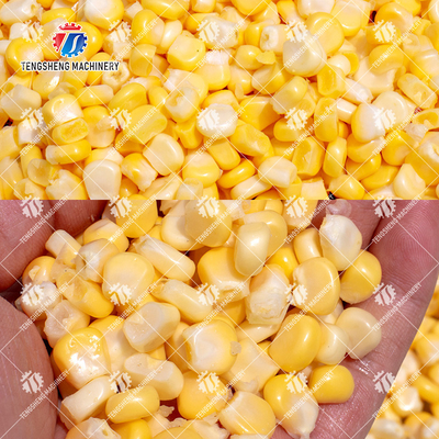 Automatic Maize Shelling Machine , Small Maize Sheller Machine Corn Pulp Frozen